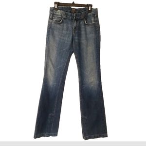 7 For All Mankind Women's Boot Cut Jeans - Blue Wash